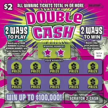 double cash lottery ticket|Double Cash .